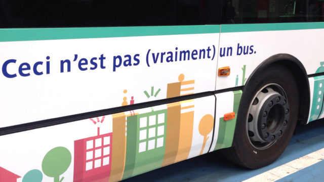 Zoom sur le Pop Up Bus de la RATP - Designed by Curius