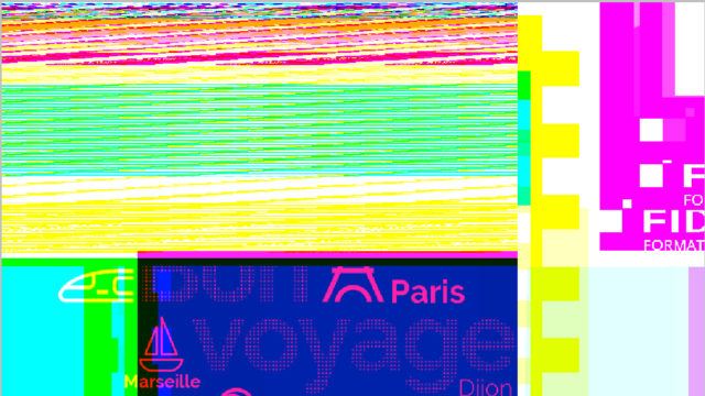 Curius bug, glitch art