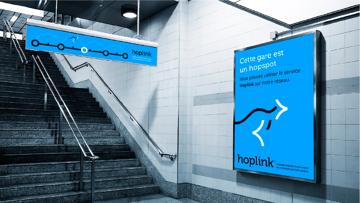 Affiches Hoplink - Designed by Curius