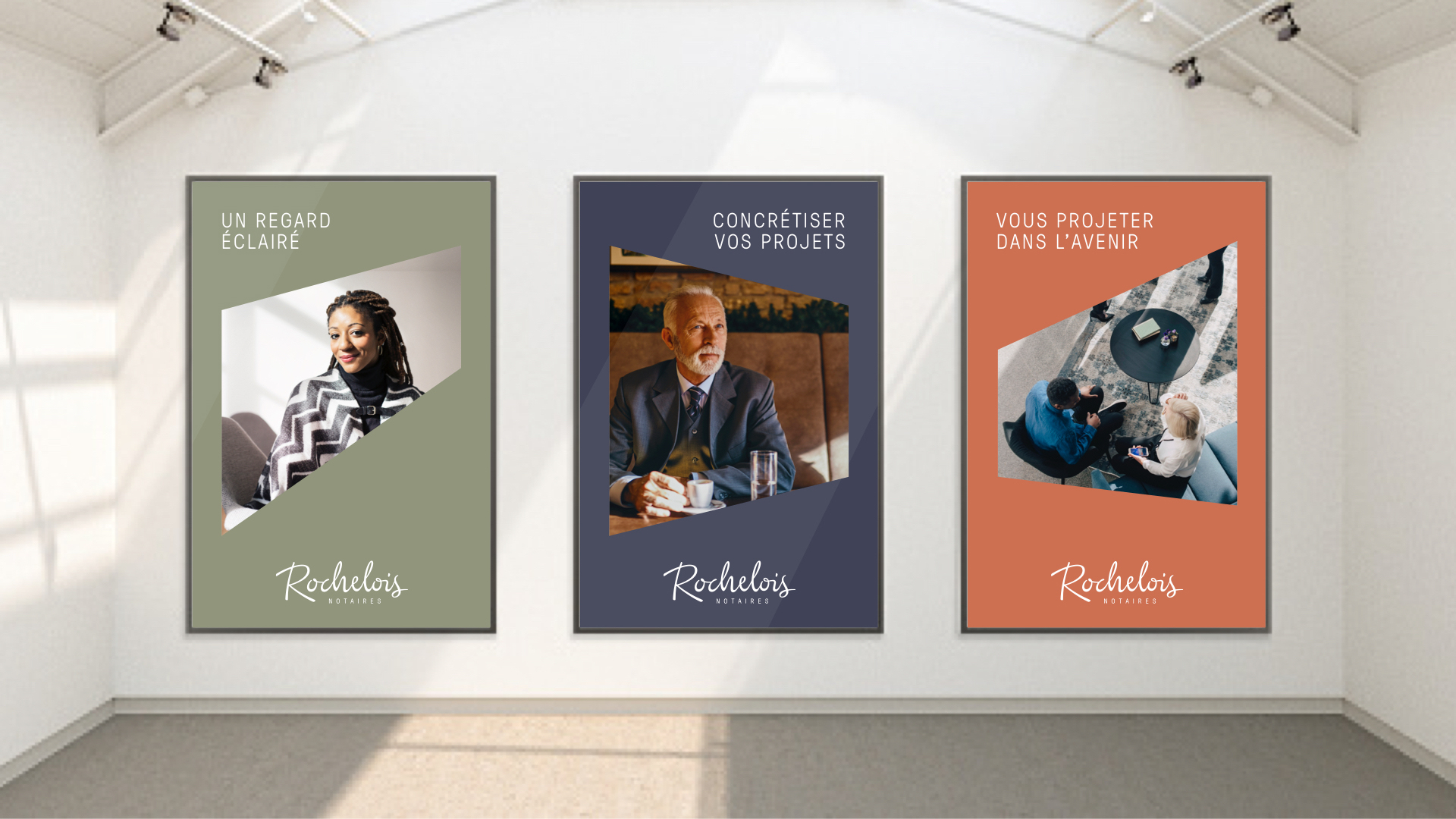 Affiches Rochelois Notaires - Designed by Curius