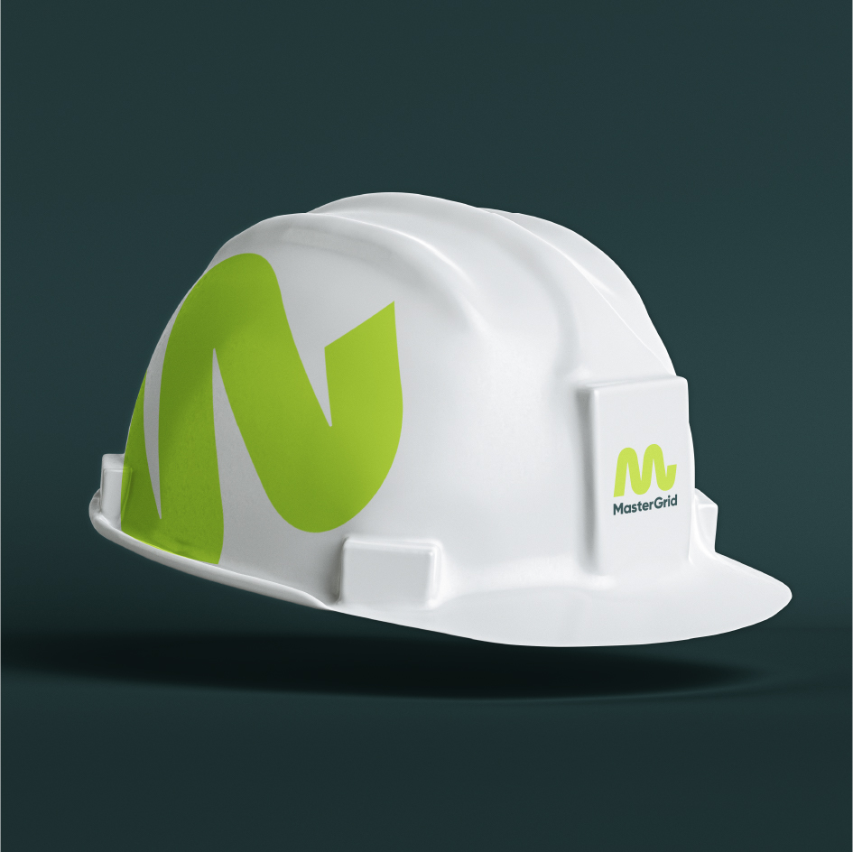 Casque de chantier MasterGrid - Designed by Curius